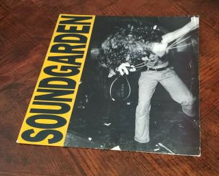 Soundgarden - Louder Than Love 1989 Press Lp Record Gets A Few Skips Beg 1 Song