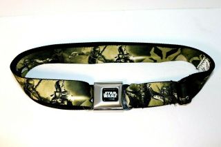 Buckle Down Star Wars Boba Fett Belt Adjustable 29 To 49 Inches