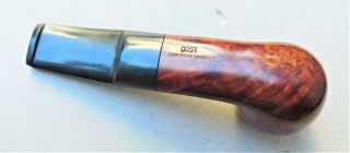 Lightly Smoked Dr.  Plumb 1500 Briar Tobacco Pipe Vintage Red Dot Spot 4