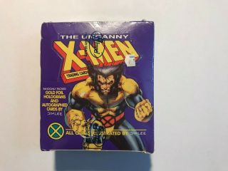 1992 X - Men Series 1 Trading Card Wolverine Box Marvel Impel Jim Lee