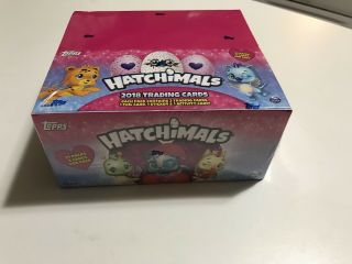 2018 Topps Hatchimals Hobby Box W/4 Mini Card Organizers