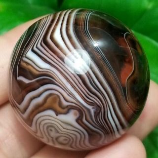 36MM Natural Uruguay Crazy Lace Agate Gemstone Energy Healing Ball. 4