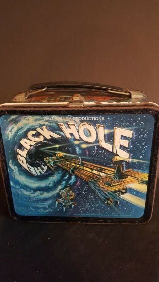 1979 Walt Disney The Black Hole Metal Lunch Box Pop Culture 1970 
