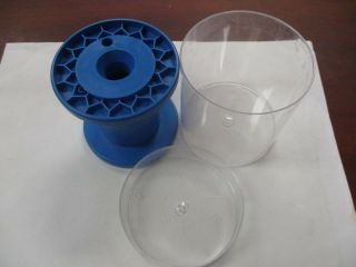 Hafner & Krullman Gmbh Blue Cylindrical Barrelled Delivery Spools (qty 13)