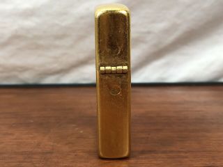 Vintage Collectible Zippo B 03 Brass Cigarette Lighter Made In U.  S.  A. 2