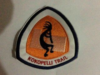 Patch Kokopelli Trail - American Deity - Utah - Colorado - Souvenir