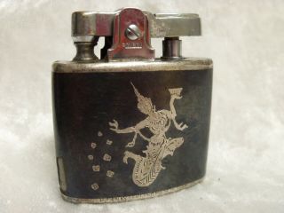 Vintage Ronson Standard Siam Sterling Silver Lighter