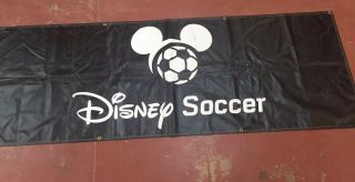 Disney Wide World Of Sports Soccer Banner Vinyl