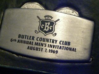 Zippo Greenskeeper Mib Butler Country Club 1969 Men 