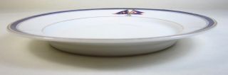 Antique BREAD PLATE York Yacht Club & Fred Thurber China Porcelain 3