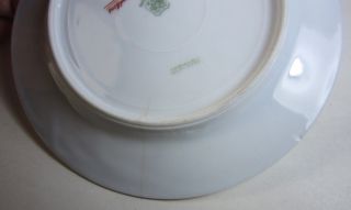 Antique BREAD PLATE York Yacht Club & Fred Thurber China Porcelain 6