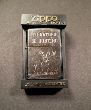 Custom Engraved Zippo Brand Lighter