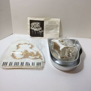 Wilton Concert Grand Piano Cake Pan Kit With Accessories