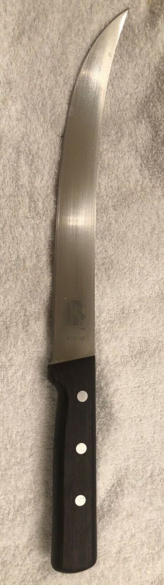 Vintage R.  H.  Forschner Co.  Victorinox 402 - 10 Butcher Knife 10 " Blade