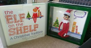 The Elf On The Shelf A Christmas Tradition Blue Eyed Boy