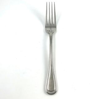 Towle Beaded Antique Dinner Fork Stainless Steel Flatware 18/8 China Silverware