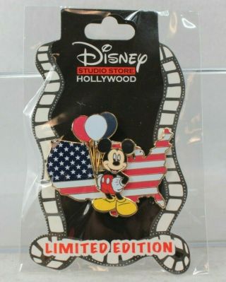 Disney Dsf Dssh Pin Le 150 4th Of July 2019 Surprise Mickey Mouse Usa State Map