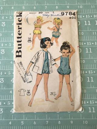Butterick Vintage Pattern 50 