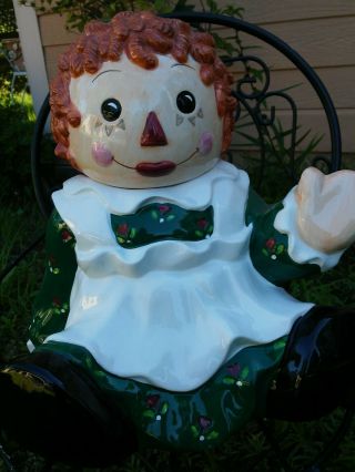 1998 Raggedy ann cookie jar.  by target stores 2