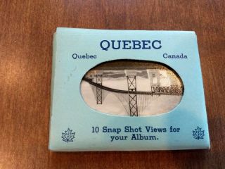 Quebec Canada 10 Snap Shot View for Your Album 2