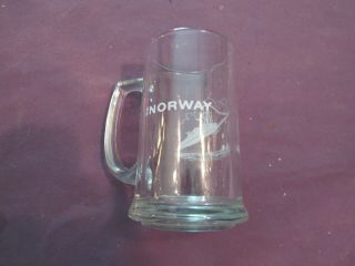 Ss Norway Drinking Glass Norwegian Cruise Line Vintage