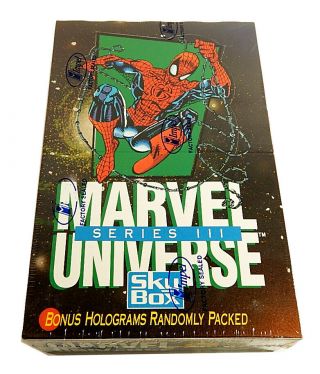1992 Impel Marvel Universe Series 3 Trading Card Box (36 Pack)