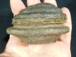 A Big 100 Natural U.  F.  O.  Moqui Marble Or Shaman Stone From Utah 221gr E