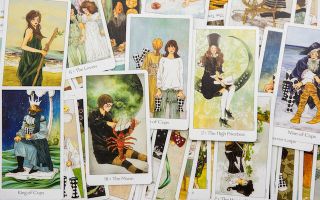 Dreaming Way Tarot 78 Cards Deck,  Booklet Numerology Pagan Kabbalah Divination