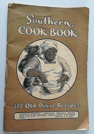 Vintage 1939 Old Dixie Recipes.  Southern Cook Book.  Collectible