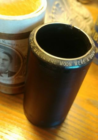 Edison Cylinder Record - Black Americana.  If The Man In The Moon Were A Coon 9372