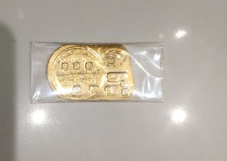1852 Australia Ingot Gold.  Finished 999.  0 Gold.  Limited Edition W/ Authenticity