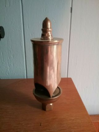 Steam Whistle Believed To Be A S&b.  Three Chime 2 " Diameter