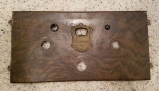 Antique Atwater Kent Model 55 Radio Chassis Face Plate