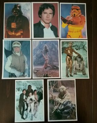 1980 Topps Star Wars The Empire Strikes Back Giant 5x7 Complete 30 Card Set Nm -