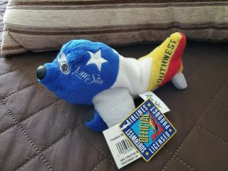Southwest Airlines Lone Star Stuffed Toy Beanie 7”