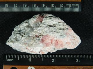 A Rhodochrosite Crystal Cluster From The Sweet Home Mine Colorado 118gr E