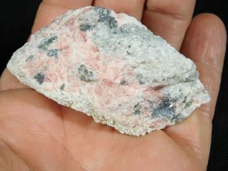 A Rhodochrosite Crystal Cluster From The Sweet Home Mine Colorado 118gr e 5