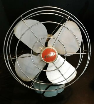 Vintage Mcgraw - Edison " Zero " - Metal Fan - (model: 1250r) -