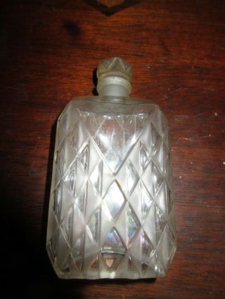 Rare Cheramy Art Deco Perfume Bottle C1928/31 Signed To Base