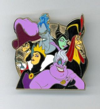 Uk Disney Store Halloween Maleficent Hades Evil Queen Ursula Jafar Hook 350 Pin