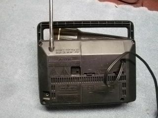Vintage GE 7 - 2825G FM/AM Portable Radio 2 - Way AC/DC Power Tone Control 2825 4