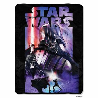 Plush Soft Star Wars Darth Vader Dark Knight Soft Throw Blanket