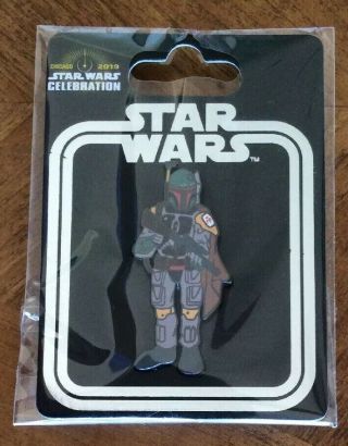 Boba Fett Incentive Pin Star Wars Celebration Chicago 2019 Exclusive Swcc