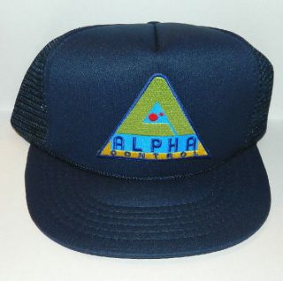 Lost In Space Tv Series Alpha Control Logo Patch Baseball Cap Hat