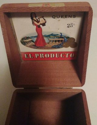 El Producto Queens Wooden Cigar Box 3