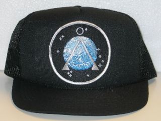 Stargate Sg - 1 Earth Logo Embroidered Patch Baseball Cap Hat