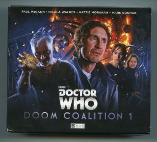 Big Finish Doctor Who Doom Coalition Vol.  1 - Paul Mcgann 8th Dr - 5 - Cd Set
