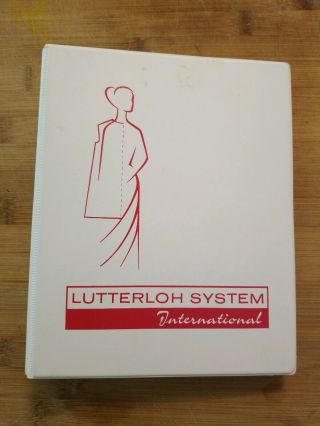 Lutterloh System International Pattern Book The Golden Rule Pattern Making 1993