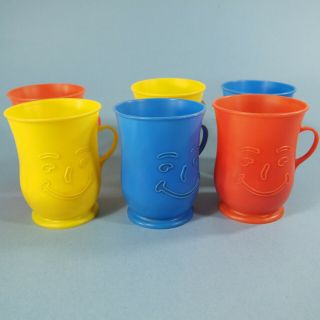 Set Of 6 Vintage Kool Aid Cups
