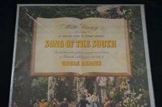 Disney Song of the South Movie Poster 1946 Rare Banned Film 2